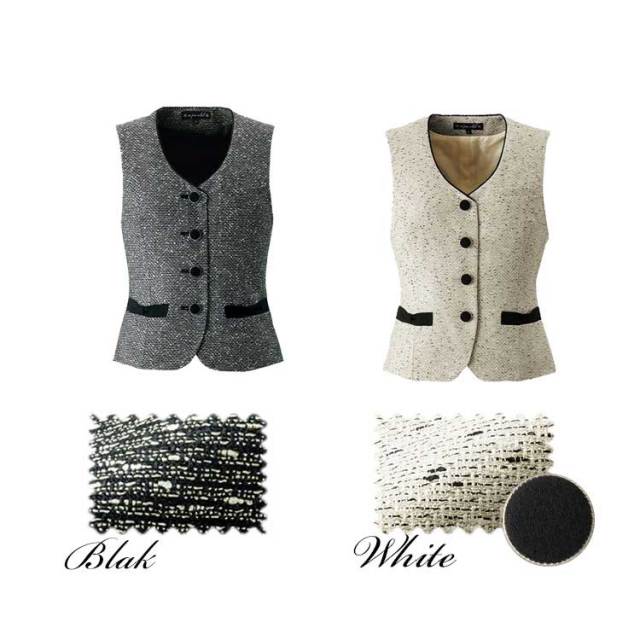 事務服 制服 en joie アンジョア ベスト 11680【オフィス制服の通販