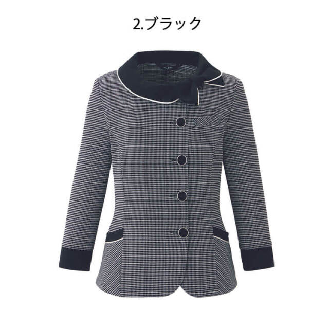 事務服 制服 オフィス ユニフォーム en joie アンジョア 七分袖