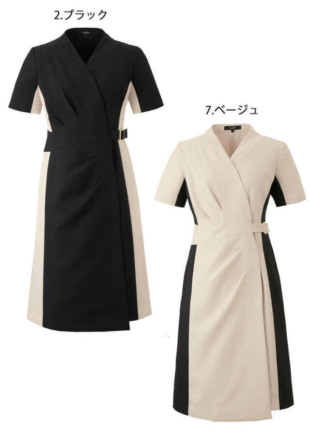 接客 美容 医療 クリニック 制服 事務服 en joie アンジョア
