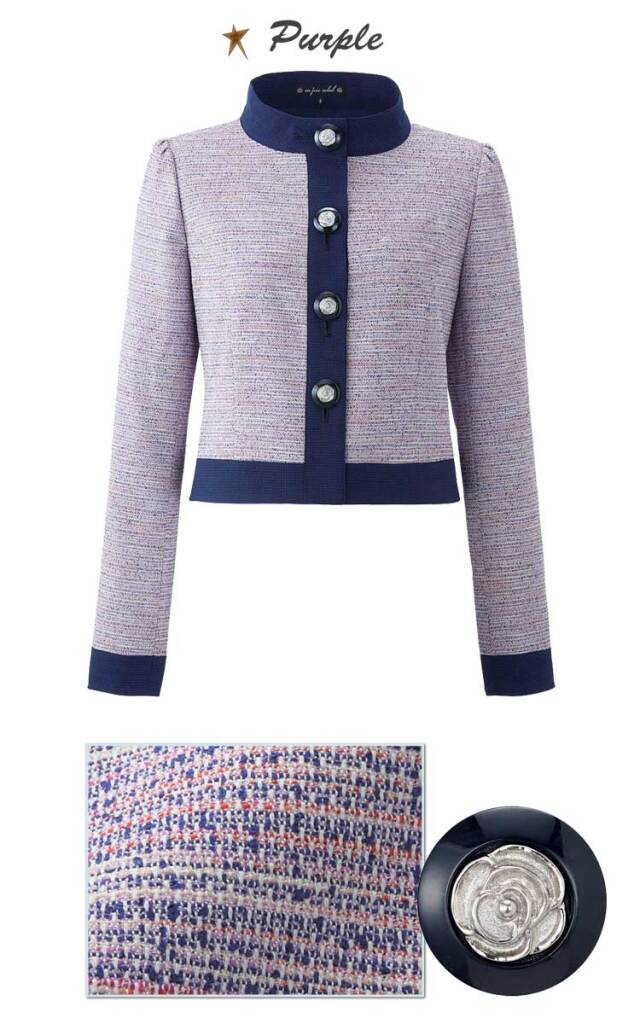 おもてなし服 制服 en joie アンジョア ジャケット 81950【オフィス