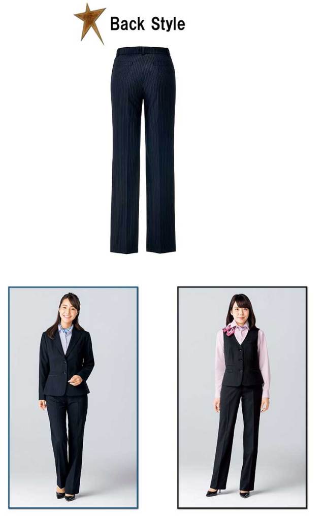 ✨未使用品✨BONMAX Amatir 9号 事務服 上下3点セット 洗える 事務服 制服 BONMAX ボンマックス パンツ AP6239 【オフィス制服の通販