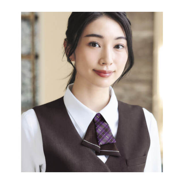 BONOFFICE] [ボンオフィス] 事務服 制服 春夏 ベスト AV1837 S222