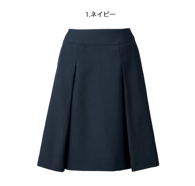 事務服 制服 セレクトステージ 神馬本店 美形タックスカート SA377S