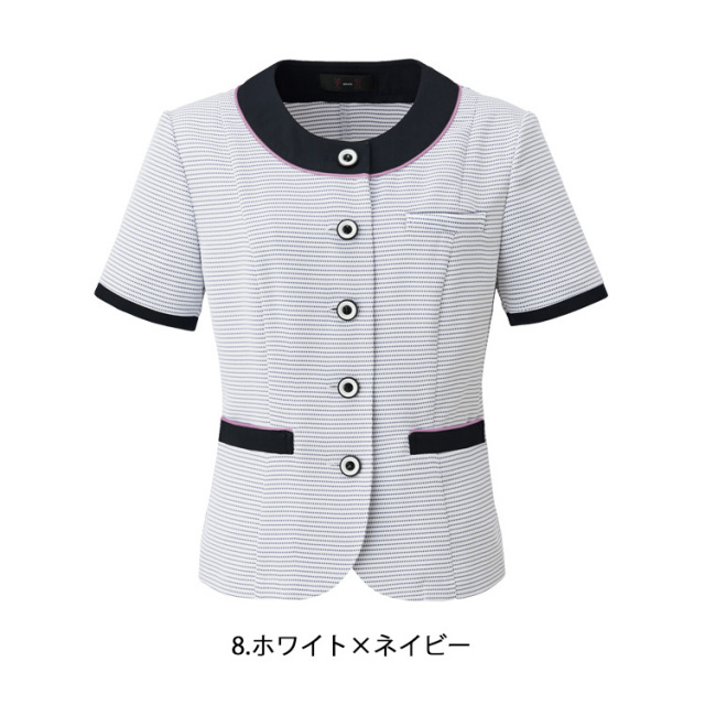 事務服 制服 セレクトステージ 神馬本店 オーバーブラウス SS756L