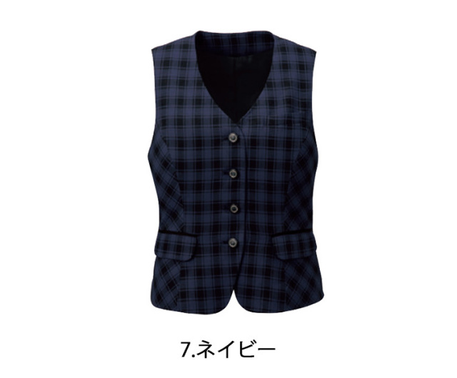 事務服 制服 フォーク ヌーヴォ FOLK nuovo ベスト FV36278