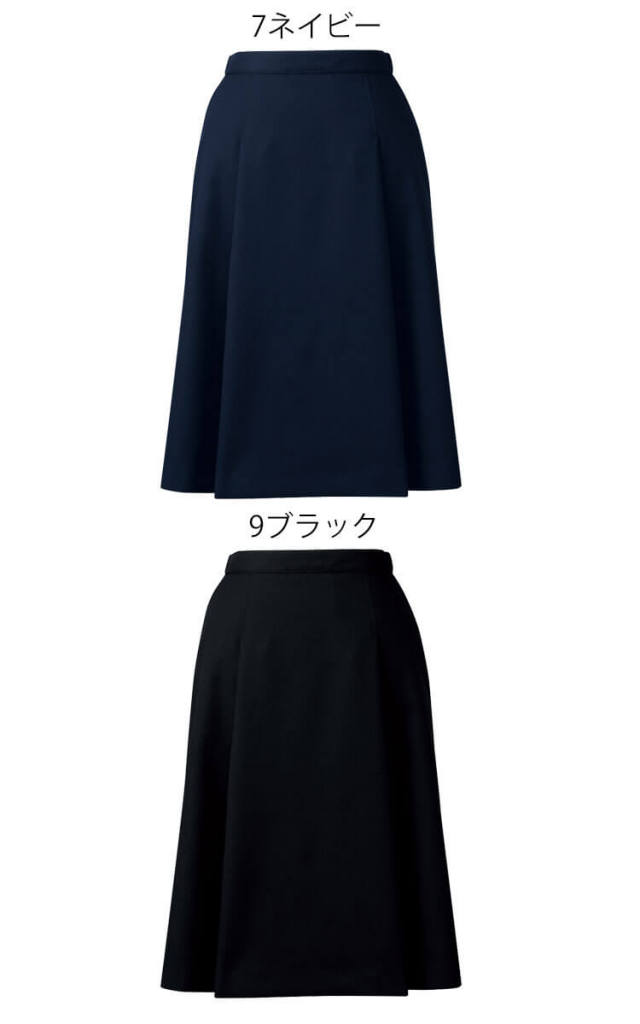 おもてなし 事務服 制服 フォーク ヌーヴォ FOLK nuovo 脇ゴムプリーツ
