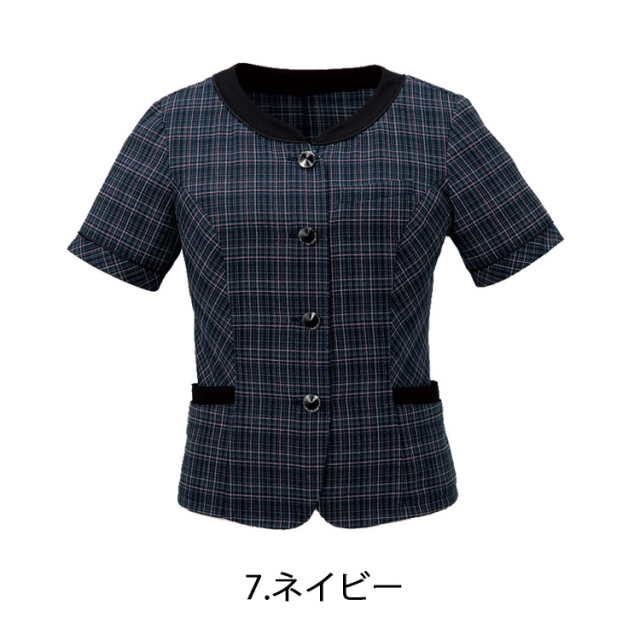 事務服 制服 フォーク ヌーヴォ FOLK nuovo オーバーブラウス FB71278