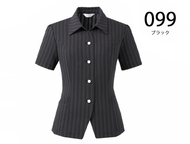 19号 事務服 オーバーブラウス 半袖 ESA833 春夏 ネイビー グレー レディース ENJOY オフィス 楽天市場】事務服 オーバーブラウス 半袖 ESA833 春夏 ネイビー