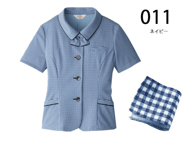 事務服 制服 pieds ピエ aitoz オーバーブラウス HCL6400