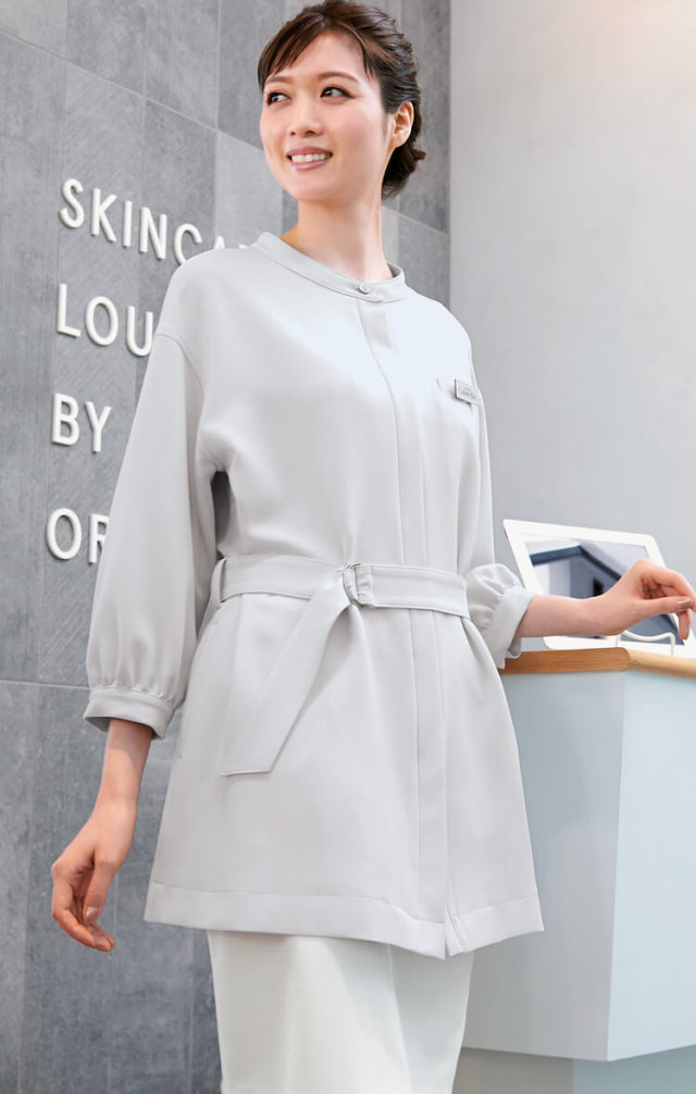 おもてなし制服 受付 ハネクトーン チュニックドレス 7735 おもてなし制服 受付 ハネクトーン チュニックドレス 7735
