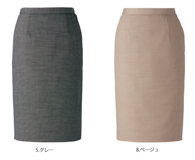 事務服 制服 エンジョイ ENJOY 秋冬 タイトスカート EAS802 カーシー
