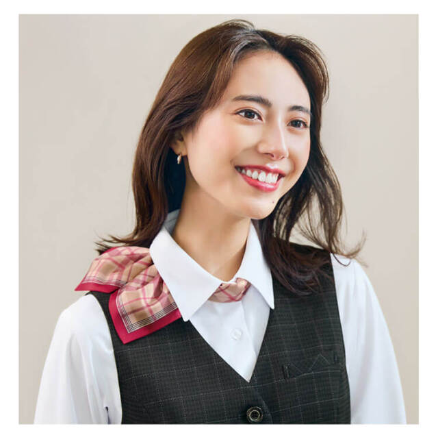 エンジョイ　可愛い　おしゃれ 事務服 制服 オフィス カーシーカシマ