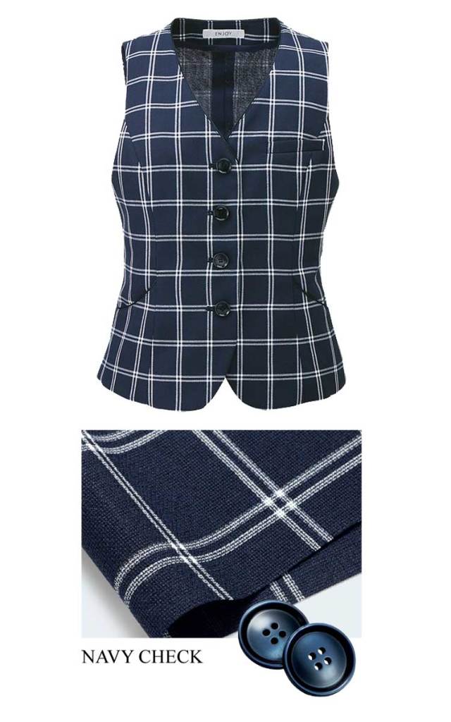 事務服 制服 エンジョイ ENJOY ベスト ESV707【オフィス制服の通販なら
