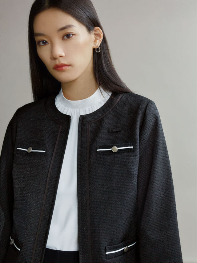 エンジョイ　可愛い　おしゃれ 事務服 制服 オフィス カーシーカシマ