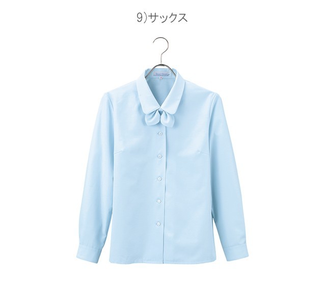 事務服 e1901 神馬本店 長袖ブラウス【オフィス制服の通販なら事務服