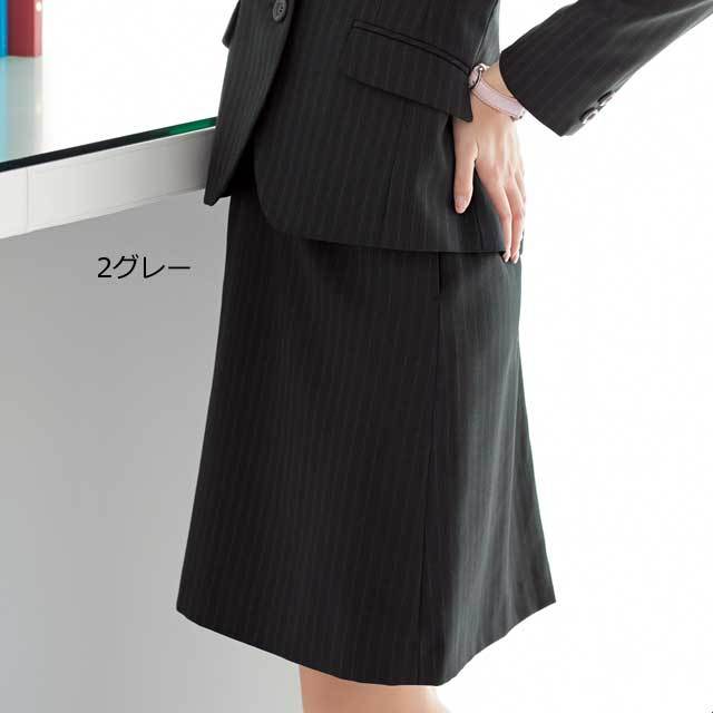 事務服 e2256 神馬本店 美形スカート Aライン【オフィス制服の