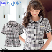 事務服 制服 アンジョア en joie オーバーブラウス 26390
