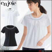 新品未使用 アンジョア ワンピース ホワイト ９号 受付コンパニオン【ラメ】エステサロン クリニック受付