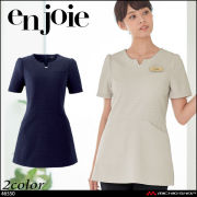 おもてなし服 制服 en joie アンジョア ワンピース 66555【オフィス