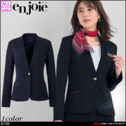 事務服 制服 en joie アンジョア ジャケット 86460【オフィス