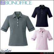 事務服 制服 BONOFFICE ボンオフィス オーバーブラウス AJ0860 S421