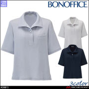事務服 制服 BONOFFICE ボンオフィス ポロニット AD8815 ブリンクニット ボンマックス 2026年春夏新作