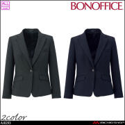 事務服 制服 BONOFFICE ボンオフィス ジャケット AJ0293 A251シリーズ ノーブルトラッド ボンマックス 