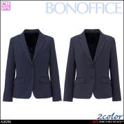 事務服 制服 BONOFFICE ボンオフィス ジャケット AJ0296 スリークストライプ A261シリーズ ボンマックス 2026年秋冬新作