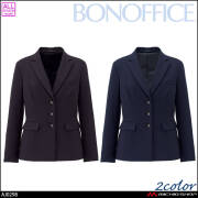 事務服 制服 BONOFFICE ボンオフィス ジャケット AJ0298 マールクロス A262シリーズ ボンマックス 2026年秋冬新作