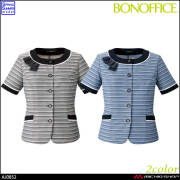 事務服 制服  BONOFFICE ボンオフィス春夏 オーバーブラウス AJ0852 S222シリーズ 