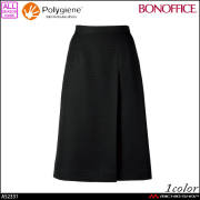 事務服 制服  BONOFFICE ボンオフィス プリーツスカート(ロング丈)  AS2331 A212シリーズ グリッタードット  ボンマックス