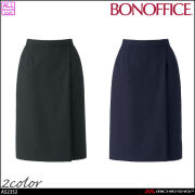 事務服 制服 BONOFFICE ボンオフィス タイトスカート AS2352 58cm丈 A251シリーズ ノーブルトラッド ボンマックス 