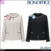 事務服 制服 BONOFFICE ボンオフィス ソフトジャケット BCJ0129 リファインチェック ボンマックス 2026年春夏新作