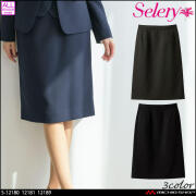 [TioTio素材]事務服 制服 オフィス セロリー selery タイトスカート S-12180 S-12181 S-12189 