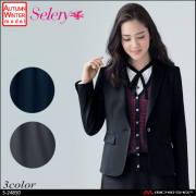 事務服 制服 セロリー selery タイトスカート(57cm丈) S-16750 S-16751