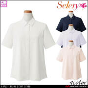 事務服 制服 オフィス セロリー selery 半袖ブラウス S-37331 S-37336 S-37337 S-37338 