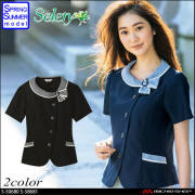 事務服 制服 シャンナーレ 神馬本店 オーバーブラウス SS810L