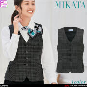 オフィス 事務服 制服 セレクトステージ 美形 チェック ベスト SA460V   神馬本店