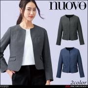 ユニフォーム　事務服 制服 フォーク ヌーヴォ FOLK nuovo ノーカラージャケット FJ15721  GSドビー