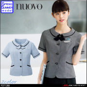 事務服 制服 フォーク ヌーヴォ FOLK nuovo オーバーブラウス FB71288