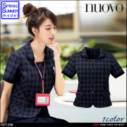 事務服 制服 フォーク ヌーヴォ FOLK nuovo オーバーブラウス FB71298