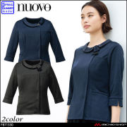 事務服 制服 フォーク ヌーヴォ FOLK nuovo オーバーブラウス FB71330