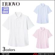 事務服 制服 フォーク ヌーヴォ FOLK nuovo 半袖ブラウス FB71329