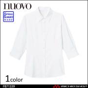 事務服 制服 フォーク ヌーヴォ FOLK nuovo 七分袖ブラウス FB71339
