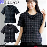 事務服 制服 オフィス FOLK フォーク nuovo ヌーヴォ オーバーブラウス FB71463 