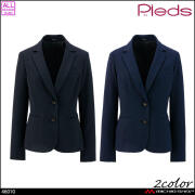 事務服 制服 オフィス ユニフォーム aitoz pieds ピエ レディース ジャケット 46010 エコトラッドチェック