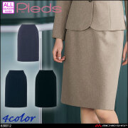 事務服 制服 オフィス ユニフォーム aitoz pieds ピエ セミタイトスカート 630012