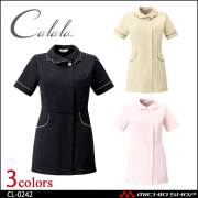 美品 Calala エステユニフォーム 制服 チュニック 9号 制服 Calala キャララ エステ服 クリニック チュニック CL-0243