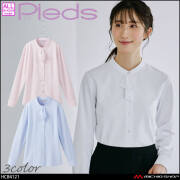 事務服 制服 pieds ピエ aitoz 長袖ブラウス HCB4121 