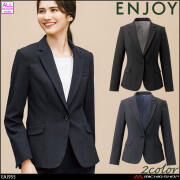 事務服 制服 ENJOY エンジョイ オフィス カーシーカシマ ジャケット EAJ955 美スラッとBEYOND